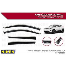 Niken Toyota Chr Kromlu Cam Rüzgarlığı