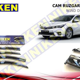 Niken Toyota Corolla 2007 2014 Kromlu Cam Rüzgarlığı