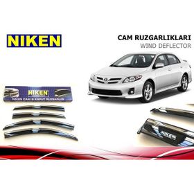 Niken Toyota Corolla 2007 2014 Kromlu Cam Rüzgarlığı