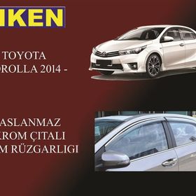 Niken Toyota Corolla 2014 Kromlu Cam Rüzgarlığı