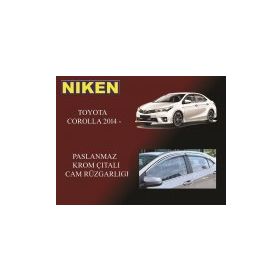 Niken Toyota Corolla 2014 Kromlu Cam Rüzgarlığı