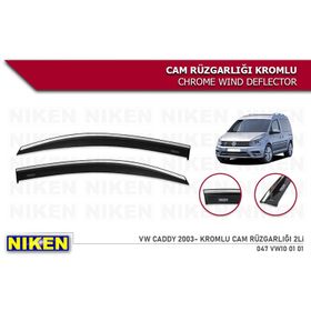 Niken Volkswagen Caddy 2003 Kromlu Cam Rüzgarlığı