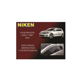 Niken Volkswagen Golf 7 2013 Kromlu Cam Rüzgarlığı