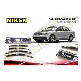 Niken Volkswagen Jetta 2011 Kromlu Cam Rüzgarlığı