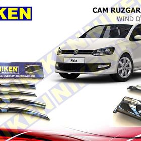 Niken Volkswagen Polo 2011 Rüzgarliği 4 Kromlu Cam