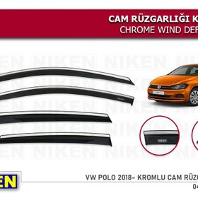 Niken Volkswagen Polo 2018 Kromlu Cam Rüzgarlığı