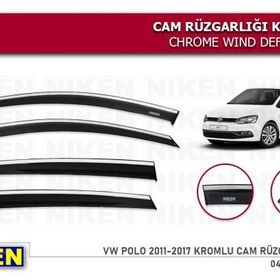 Niken Volkswagen Polo 6r 2010 Kromlu Cam Rüzgarlığı