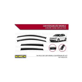 Niken Volkswagen Polo 6r 2010 Kromlu Cam Rüzgarlığı