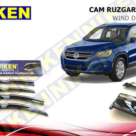Niken Volkswagen Tiguan 2010-2015 Rüzgarliği 4 Kromlu Cam