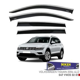 Niken VW Tiguan 2010-2015 Kromlu Cam Rüzgarlığı