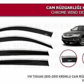 Niken VW Tiguan 2010-2015 Kromlu Cam Rüzgarlığı