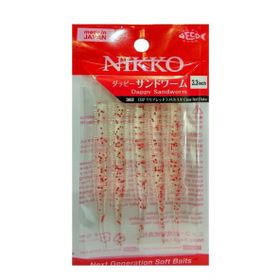 Nikko 362 Red Flak Sandworm Floating 8.5 cm LRF Silikonu