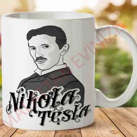 Nikola Tesla Baskılı Kupa Bardak
