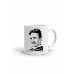 Nikola Tesla Baskılı Kupa Bardak