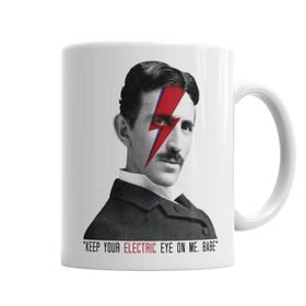 Nikola Tesla Porselen Kupa Bardak