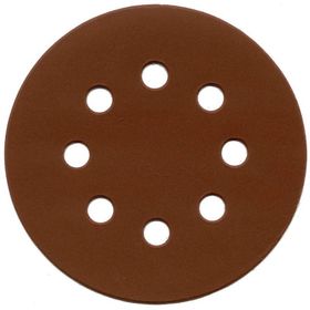 Nikon 125 mm 220 Kum 10 Adet Kahverengi Alox Cırtlı Disk Zımpara