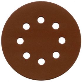 Nikon 125 mm 280 Kum 10 Adet Kahverengi Alox Cırtlı Disk Zımpara