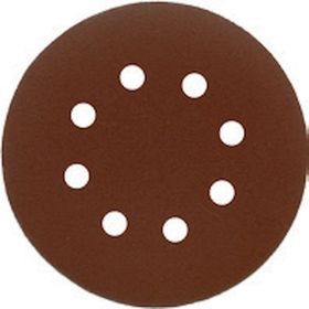 Nikon 125 mm 280 Kum 10 Adet Kahverengi Alox Cırtlı Disk Zımpara