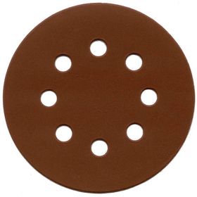 Nikon 125 mm 360 Kum 10 Adet Kahverengi Alox Cırtlı Disk Zımpara