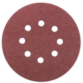 Nikon 125 mm 60 Kum 10 Adet Kahverengi Alox Cırtlı Disk Zımpara