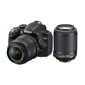 Nikon D3200 18-55 mm + 55-200 mm Lens DSLR Fotoğraf Makinesi