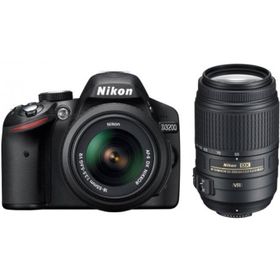 Nikon D3200 18-55mm + 55-300mm Lens DSLR Fotoğraf Makinesi