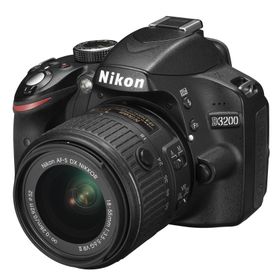 Nikon D3200 18-55mm VR II + 55-200mm VR Lens DSLR Fotoğraf Makinesi