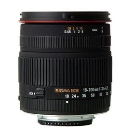 Nikon D3200 Sigma 18-200mm DC Lens DSLR Fotoğraf Makinesi