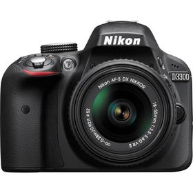 Nikon D3300 + 18-55 mm II Lens Kit Dijital SLR Fotoğraf Makinesi