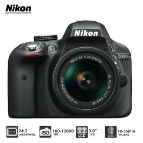 Nikon D3300 18-55mm VR Lens DSLR Fotoğraf Makinesi