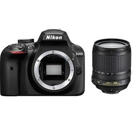 Nikon D3400 18-105mm VR Lens DSLR Siyah Fotoğraf Makinesi