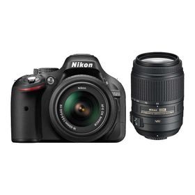 Nikon D5200 18-55mm + 55-300mm VR Lens DSLR Fotoğraf Makinesi