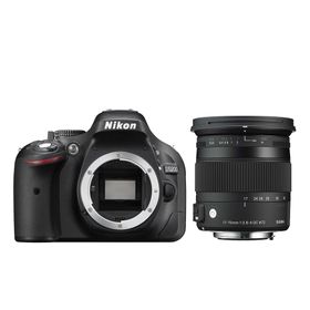 Nikon D5200 Sigma 17-70mm Macro OS Lens DSLR Fotoğraf Makinesi
