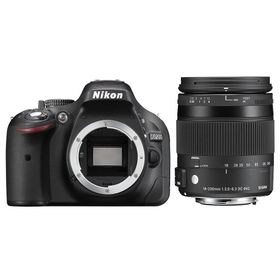 Nikon D5200 Sigma 18-200mm OS Lens DSLR Fotoğraf Makinesi