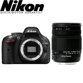 Nikon D5200 Sigma 18-250mm Lens DSLR Fotoğraf Makinesi