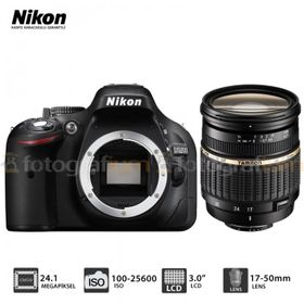Nikon D5200 Tamron 17-50mm Lens DSLR Fotoğraf Makinesi