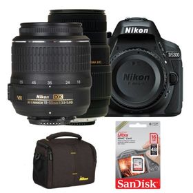 Nikon D5300 18-55mm - Sigma 70-300 DG DSLR Fotoğraf Makinesi