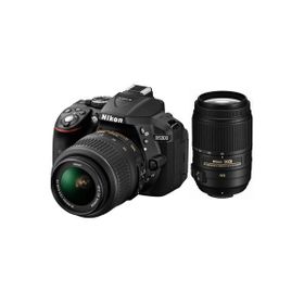 Nikon D5300 18-55mm VR + 55-300mm VR Lens DSLR Fotoğraf Makinesi