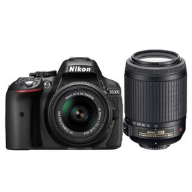 Nikon D5300 18-55mm VR II + 55-200mm VR Lens DSLR Fotoğraf Makinesi