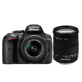 Nikon D5300 Sigma 18-200mm Lens DSLR Fotoğraf Makinesi