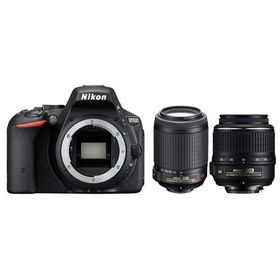 Nikon D5500 18-55mm + 55-200mm VR Lens DSLR Fotoğraf Makinesi