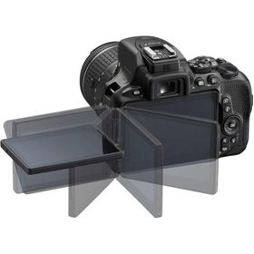 Nikon D5600 18-55mm VR + 55-200mm VR Lens DSLR Fotoğraf Makinesi