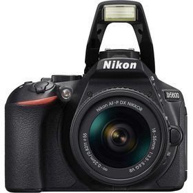 Nikon D5600 18-55mm VR + 55-200mm VR Lens DSLR Fotoğraf Makinesi