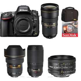 Nikon D610 24-70 F 2.8 - 70-300 VR DSLR Fotoğraf Makinesi
