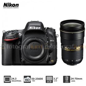 Nikon D610 24-70mm Lens DSLR Fotoğraf Makinesi