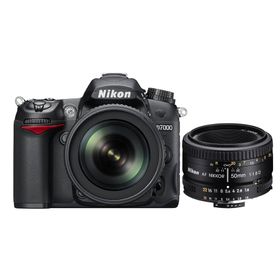 Nikon D7000 18-105mm VR + 50mm Lens DSLR Fotoğraf Makinesi
