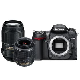 Nikon D7000 18-55mm VR + 55-300mm VR Lens DSLR Fotoğraf Makinesi