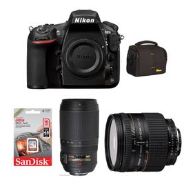 Nikon D810 24-85 VR - 70-300mm VR DSLR Fotoğraf Makinesi