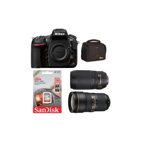 Nikon D810 24-85 VR - 70-300mm VR DSLR Fotoğraf Makinesi