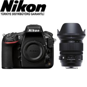 Nikon D810 Sigma 24-105mm OS Lens DSLR Fotoğraf Makinesi